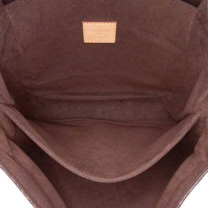 Second hand Louis Vuitton Pochette Métis Canvas Flap Crossbody Brown - Tabita Bags