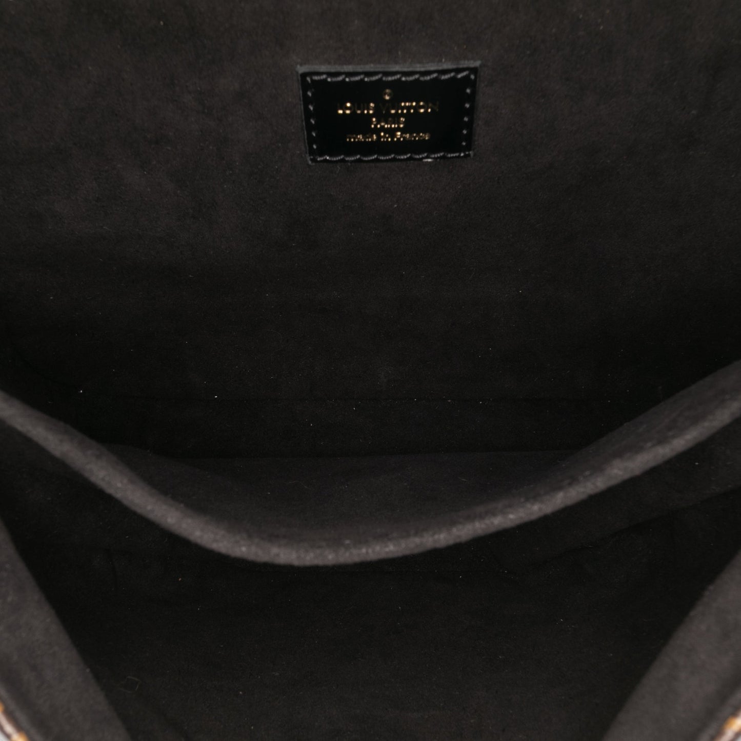 Second hand Louis Vuitton Pochette Métis Canvas Flap Crossbody Brown - Tabita Bags