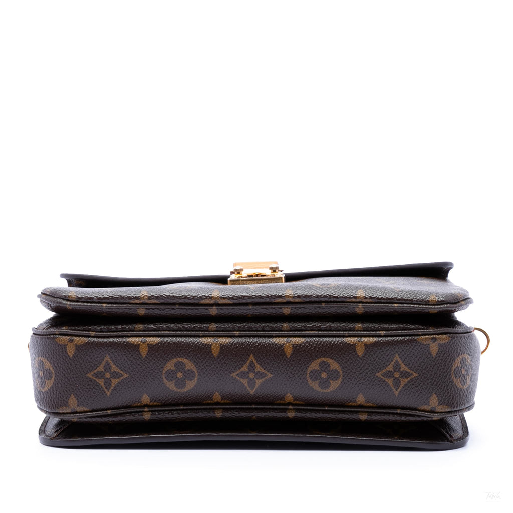 Second hand Louis Vuitton Pochette Métis Canvas Flap Crossbody Monogram - Tabita Bags