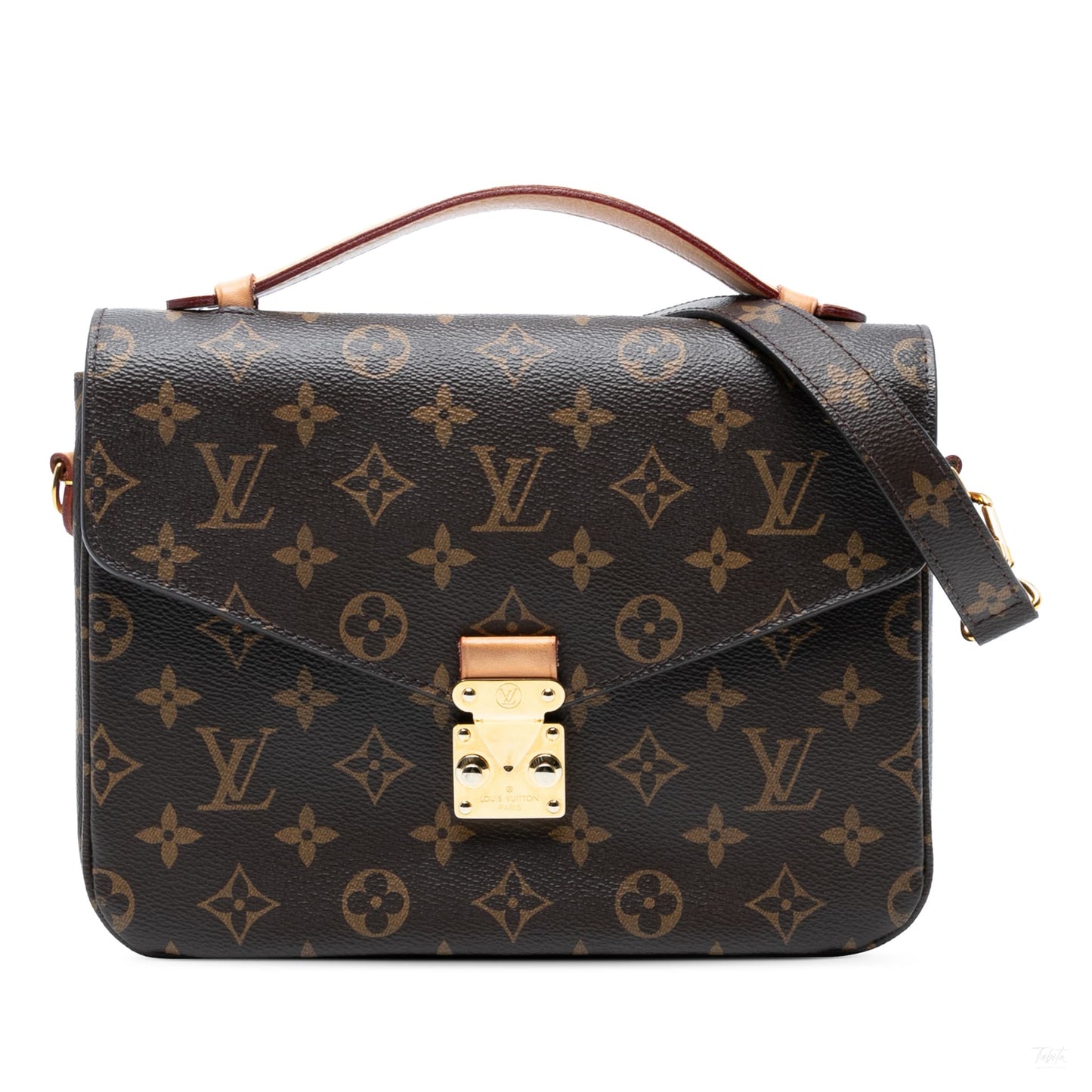 Second hand Louis Vuitton Pochette Métis Canvas Flap Crossbody Monogram - Tabita Bags