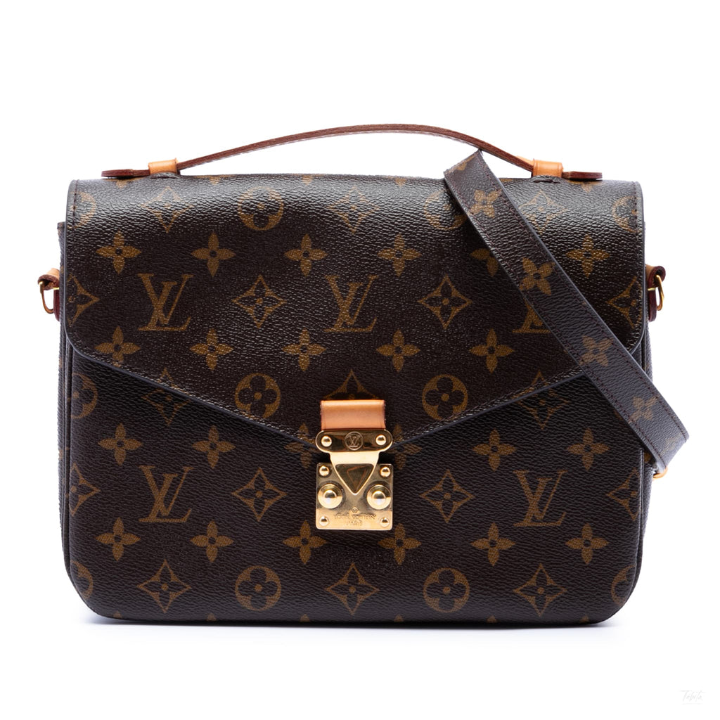 Second hand Louis Vuitton Pochette Métis Canvas Flap Crossbody Monogram - Tabita Bags