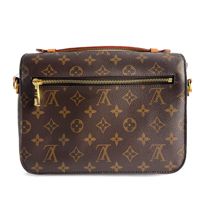 Second hand Louis Vuitton Pochette Metis Canvas Flap Crossbody Monogram - Tabita Bags