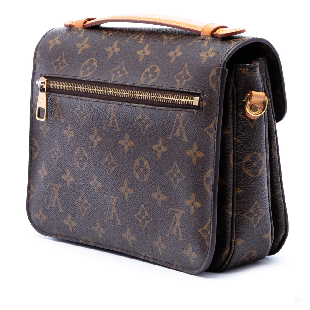 Second hand Louis Vuitton Pochette Métis Canvas Flap Crossbody Monogram - Tabita Bags