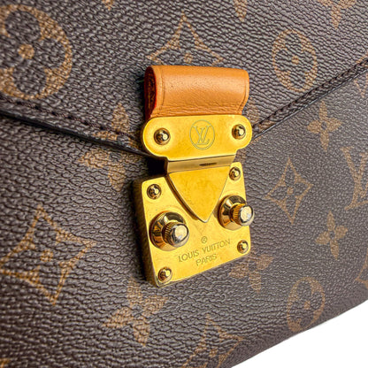 Second hand Louis Vuitton Pochette Metis Canvas Flap Crossbody Monogram - Tabita Bags