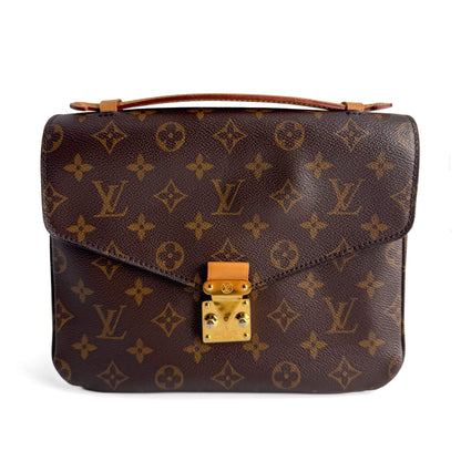 Second hand Louis Vuitton Pochette Metis Canvas Flap Crossbody Monogram - Tabita Bags