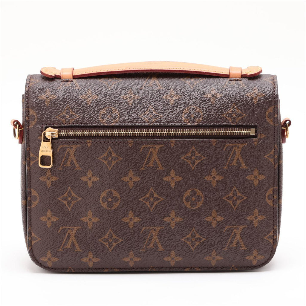Second hand Louis Vuitton Pochette Metis Canvas Flap Crossbody Monogram - Tabita Bags