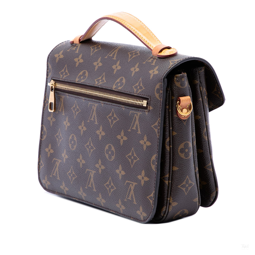Second hand Louis Vuitton Pochette Metis Canvas Flap Crossbody Monogram - Tabita Bags