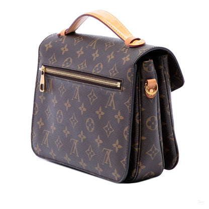 Second hand Louis Vuitton Pochette Metis Canvas Flap Crossbody Monogram - Tabita Bags