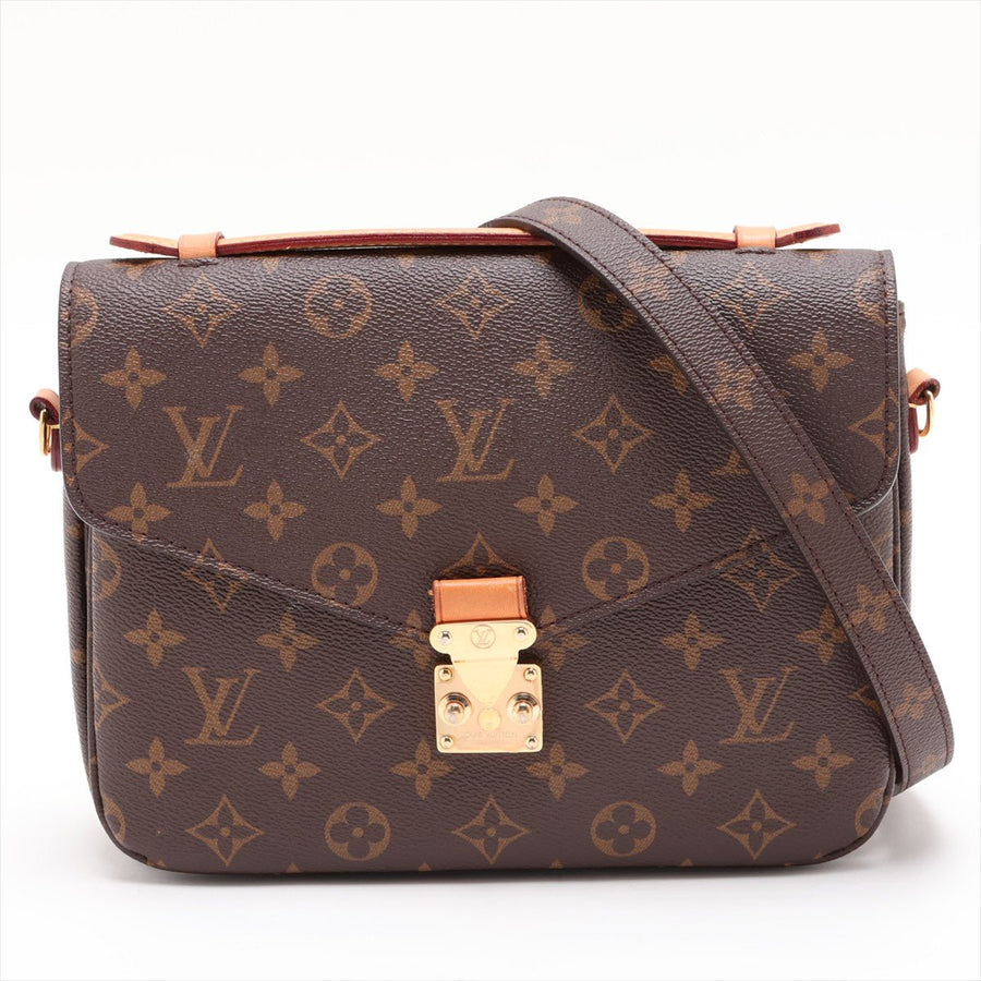 Second hand Louis Vuitton Pochette Metis Canvas Flap Crossbody Monogram - Tabita Bags