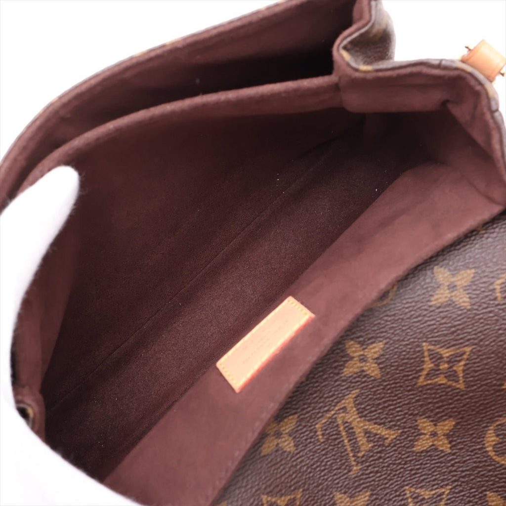 Second hand Louis Vuitton Pochette Metis Canvas Flap Crossbody Monogram - Tabita Bags