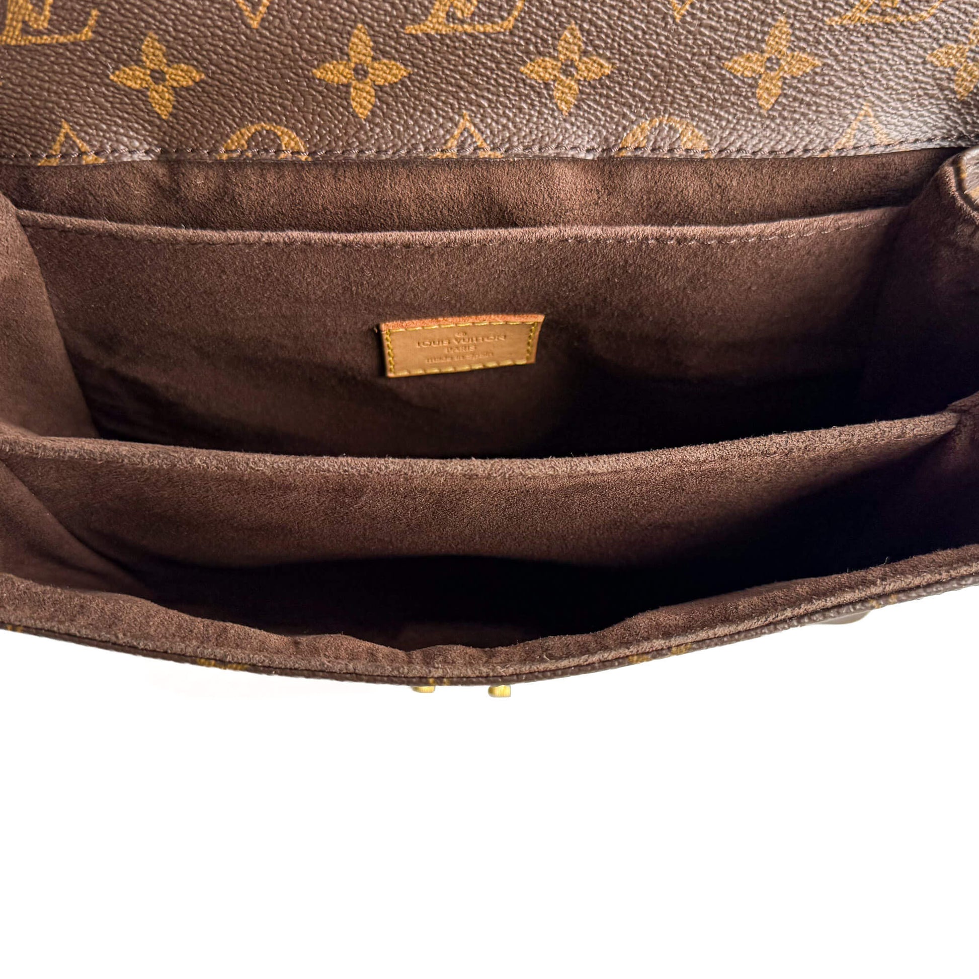 Second hand Louis Vuitton Pochette Metis Canvas Flap Crossbody Monogram - Tabita Bags