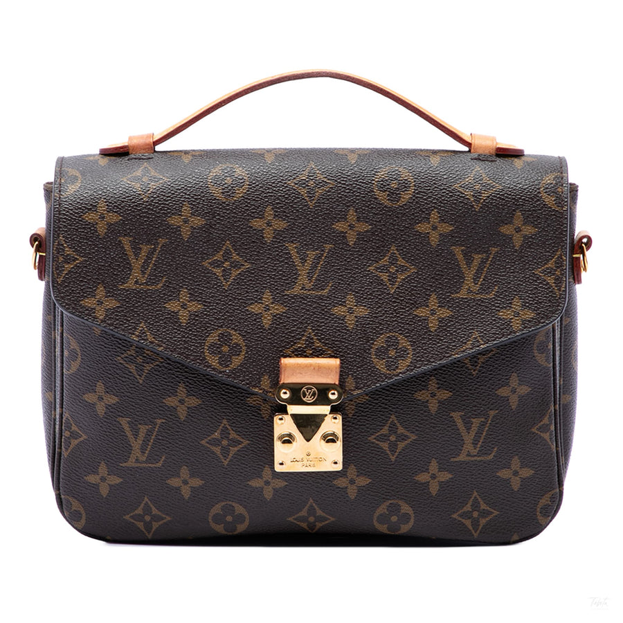 Second hand Louis Vuitton Pochette Metis Canvas Flap Crossbody Monogram - Tabita Bags