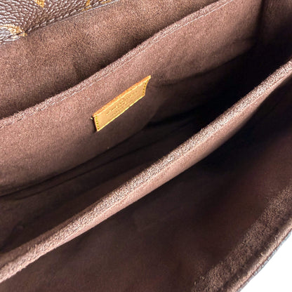 Second hand Louis Vuitton Pochette Metis Canvas Flap Crossbody Monogram - Tabita Bags