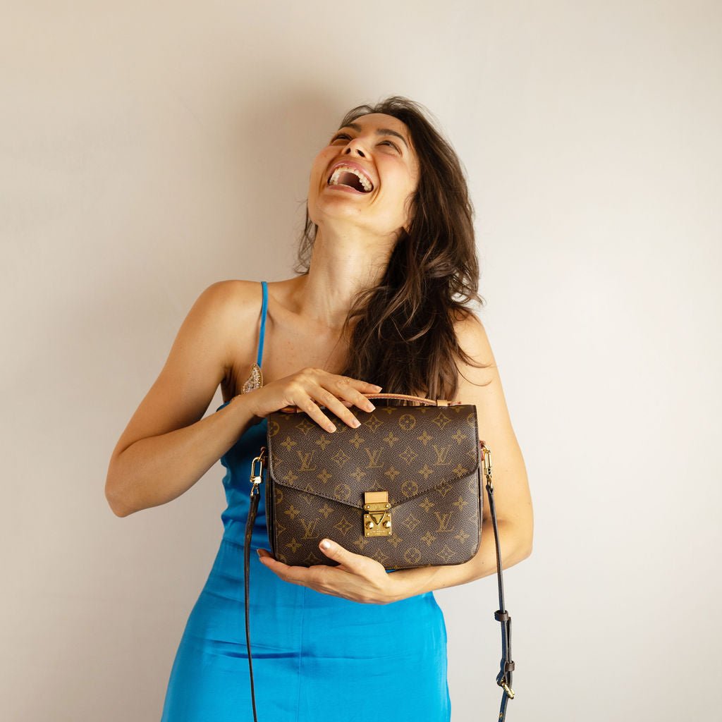 Second hand Louis Vuitton Pochette Metis Canvas Flap Crossbody Monogram - Tabita Bags