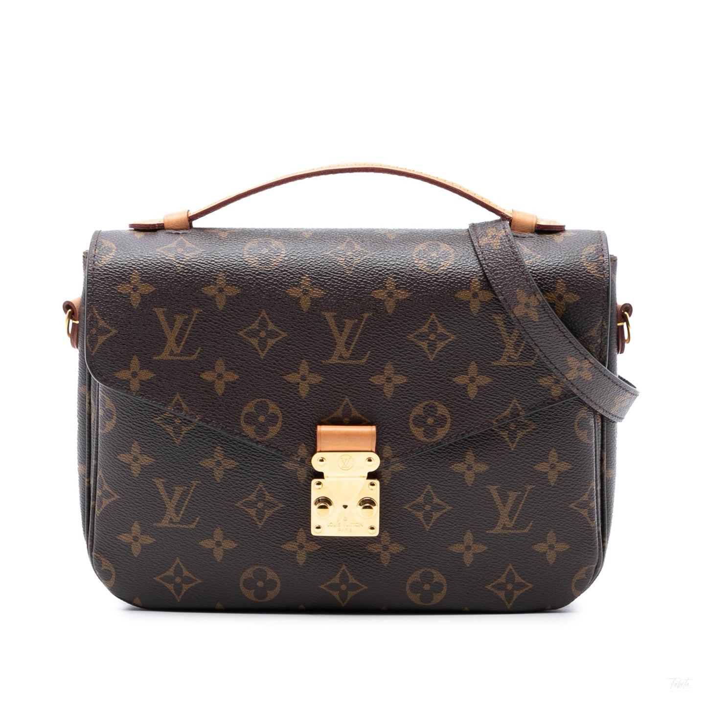 Second hand Louis Vuitton Pochette Métis Canvas Flap Crossbody Monogram - Tabita Bags