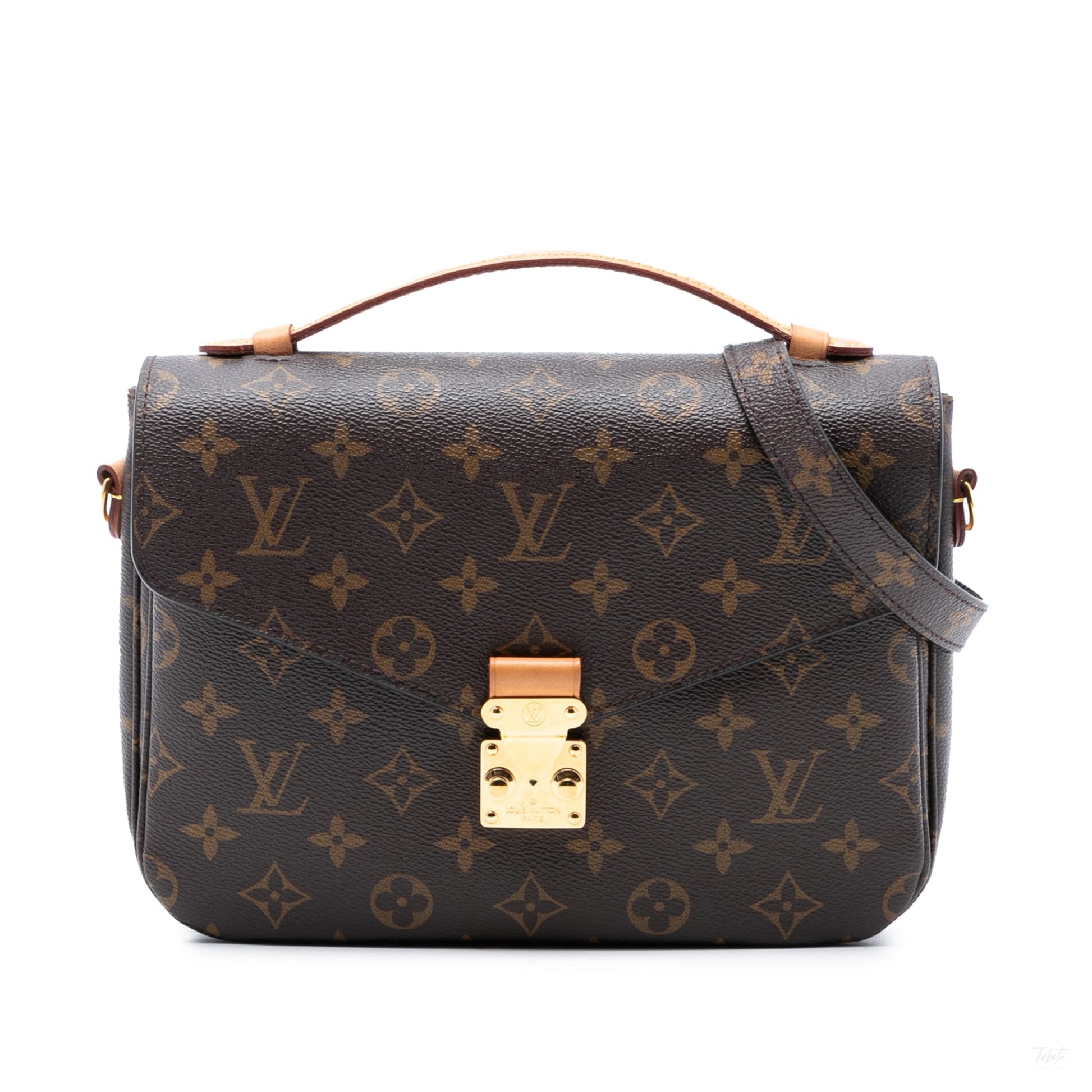 Second hand Louis Vuitton Pochette Métis Canvas Flap Crossbody Monogram - Tabita Bags