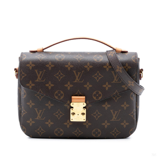 Second hand Louis Vuitton Pochette Métis Canvas Flap Crossbody Monogram - Tabita Bags