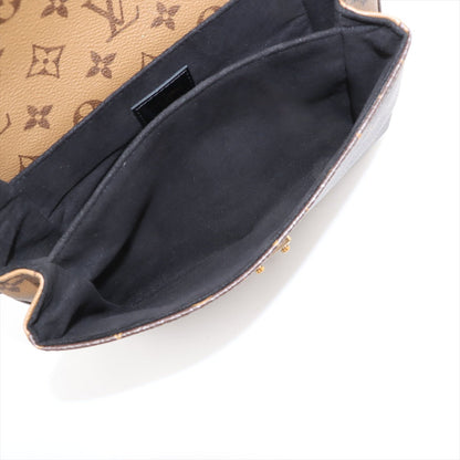Second hand Louis Vuitton Pochette Metis Canvas Flap Crossbody Monogram Reverse - Tabita Bags