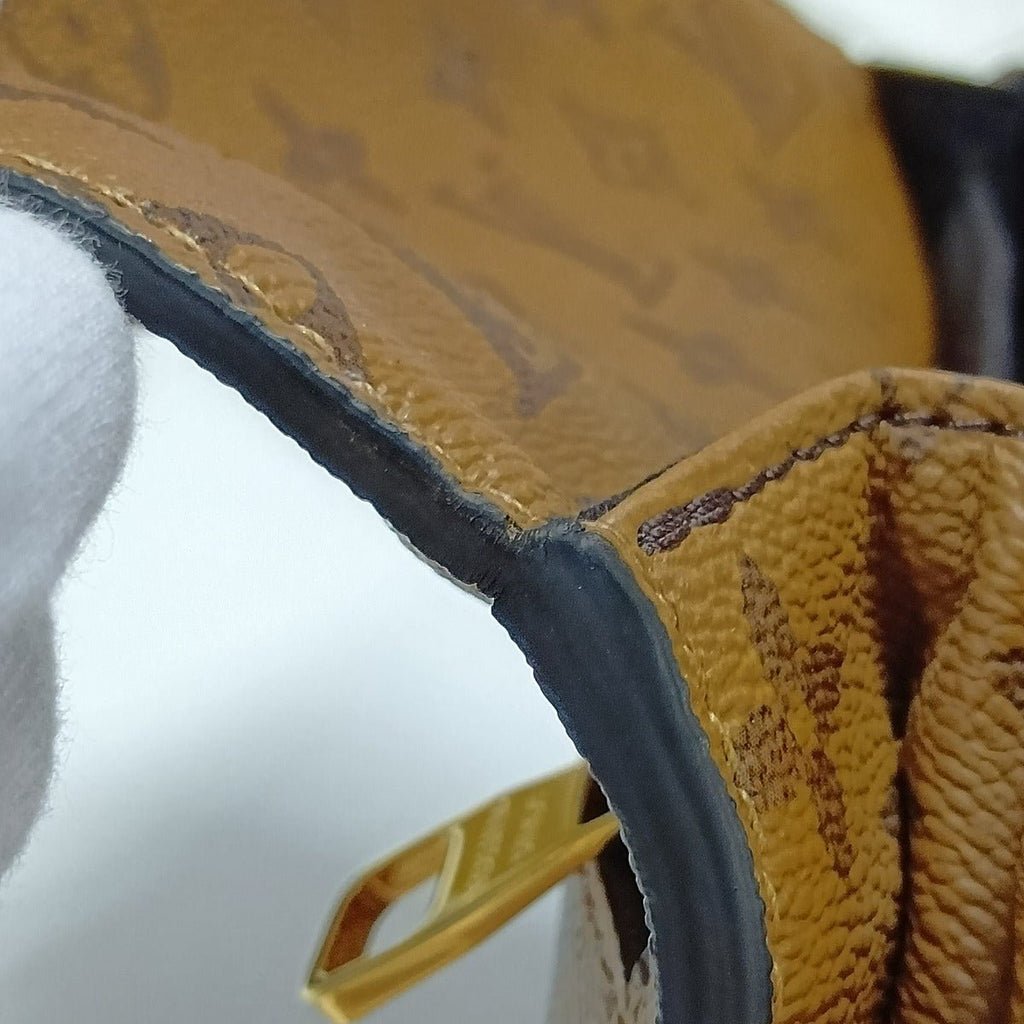 Second hand Louis Vuitton Pochette Metis Canvas Flap Crossbody Monogram Reverse - Tabita Bags