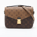 Second hand Louis Vuitton Pochette Metis Canvas Flap Crossbody Monogram Reverse - Tabita Bags