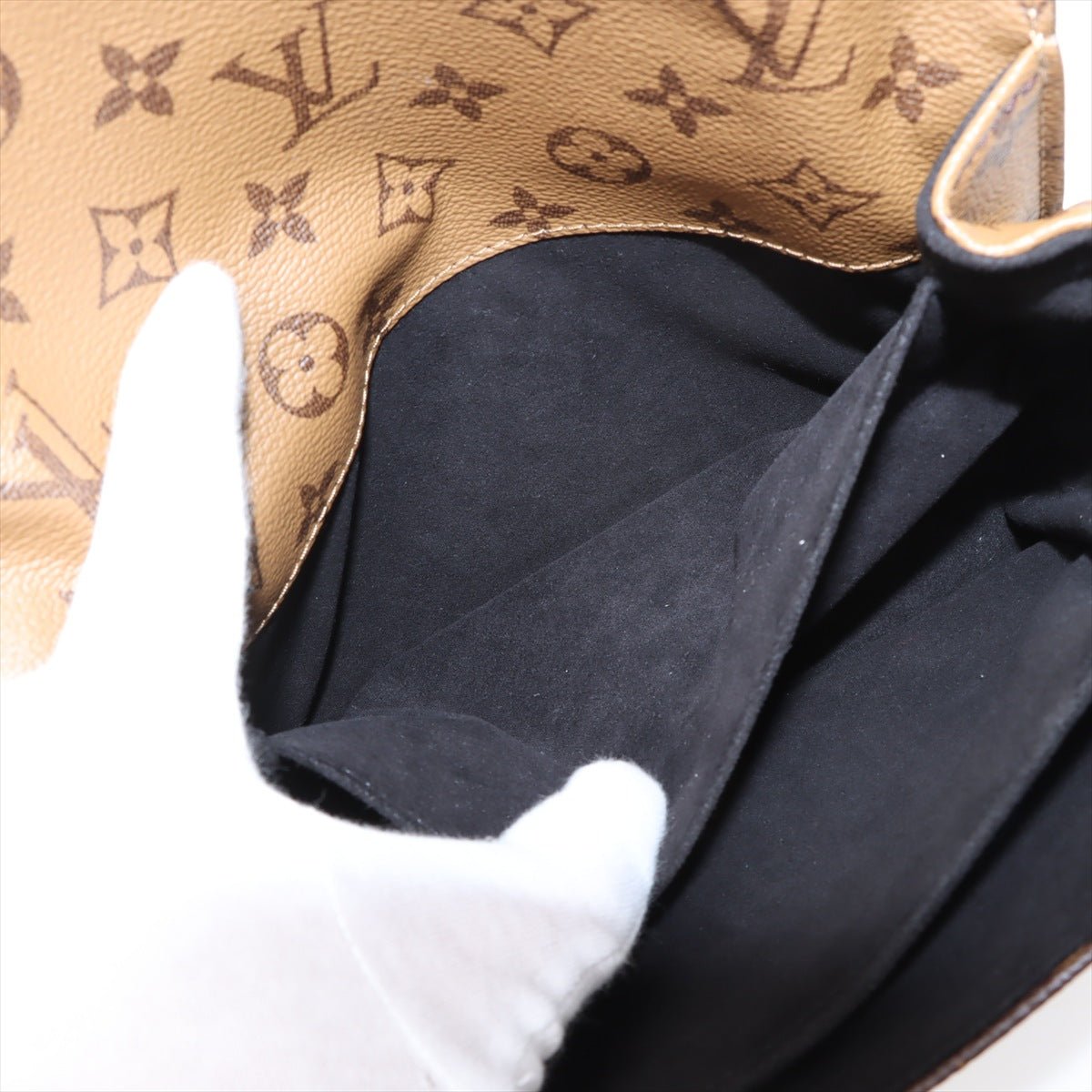 Second hand Louis Vuitton Pochette Metis Canvas Flap Crossbody Monogram Reverse - Tabita Bags