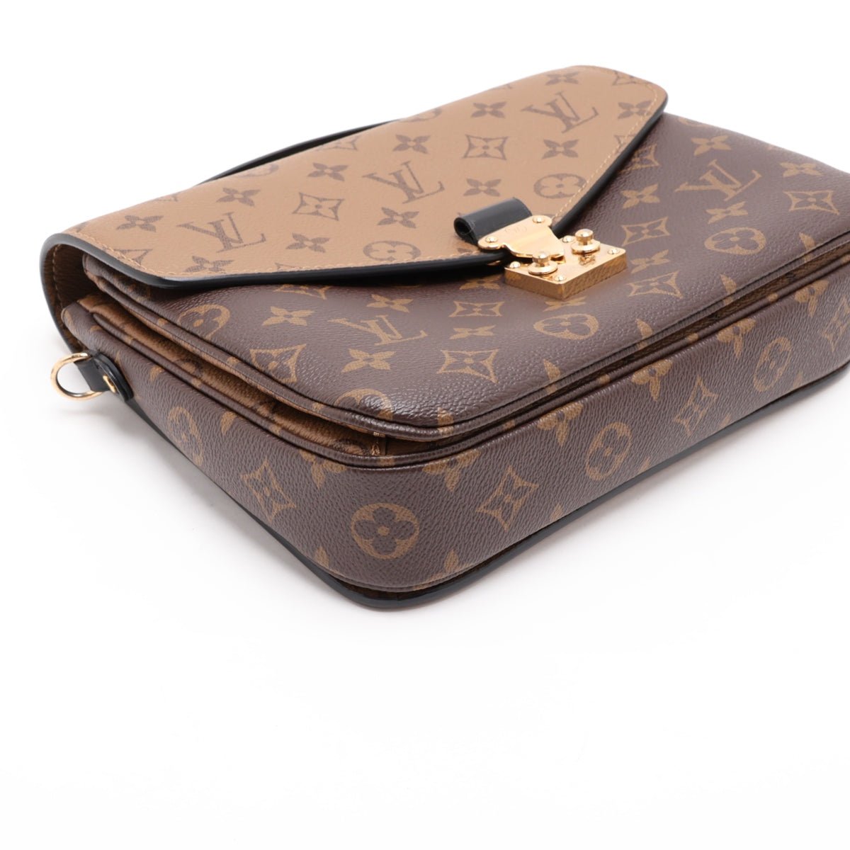 Second hand Louis Vuitton Pochette Metis Canvas Flap Crossbody Monogram Reverse - Tabita Bags