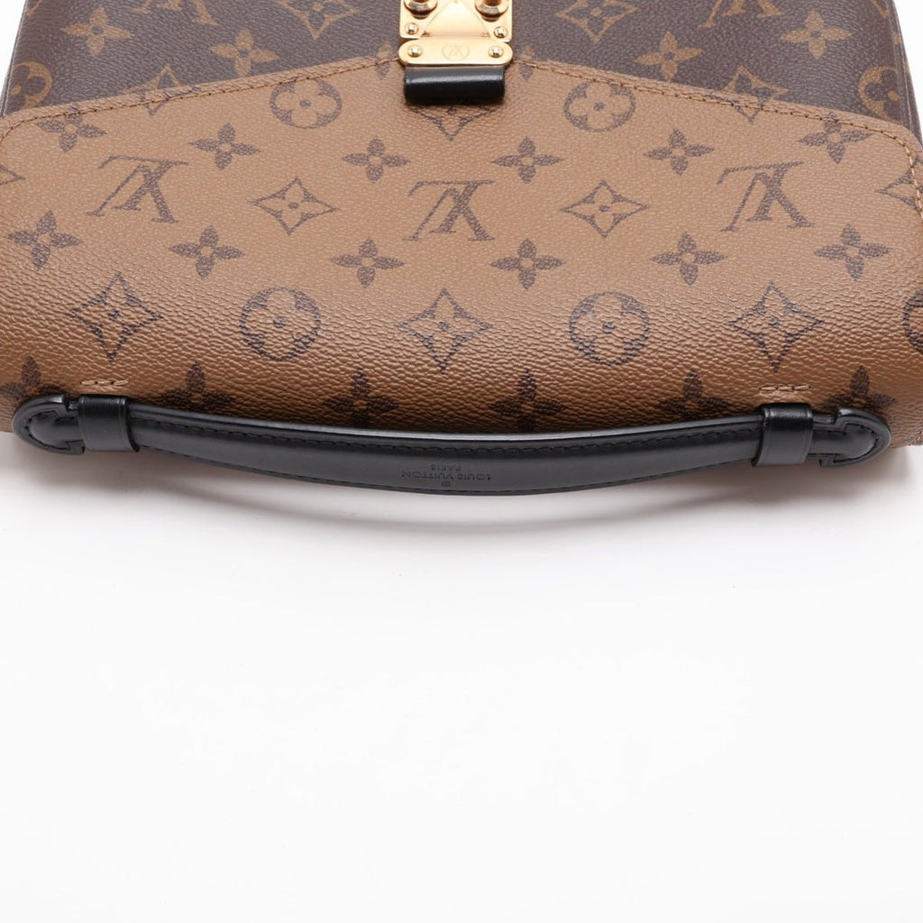 Second hand Louis Vuitton Pochette Metis Canvas Flap Crossbody Monogram Reverse - Tabita Bags