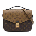 Second hand Louis Vuitton Pochette Metis Canvas Flap Crossbody Monogram Reverse - Tabita Bags