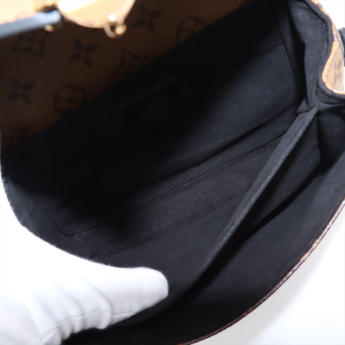 Second hand Louis Vuitton Pochette Metis Canvas Flap Crossbody Monogram Reverse - Tabita Bags