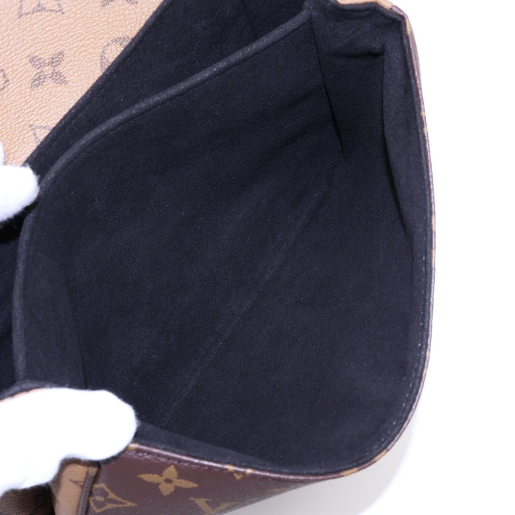 Second hand Louis Vuitton Pochette Metis Canvas Flap Crossbody Monogram Reverse - Tabita Bags