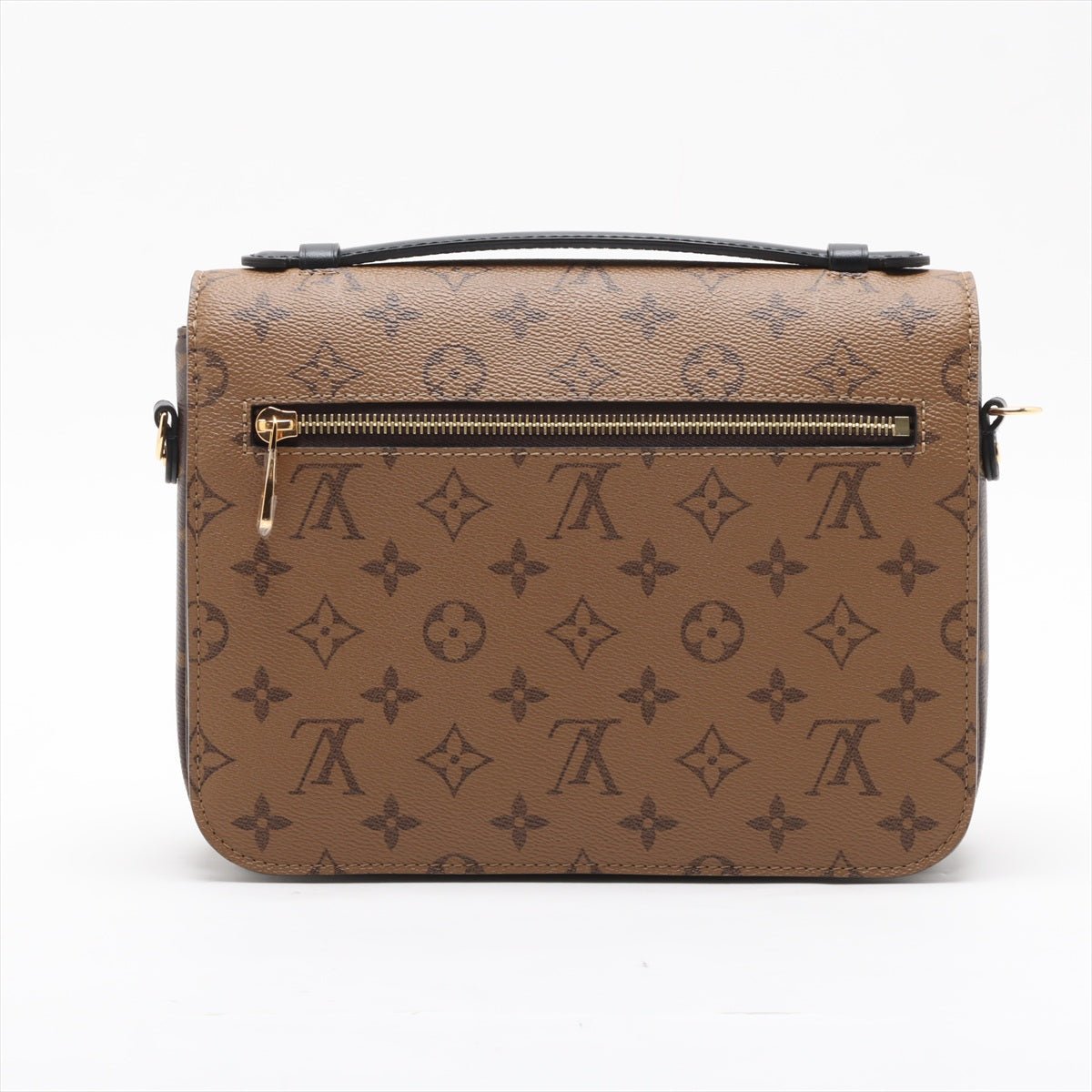 Second hand Louis Vuitton Pochette Metis Canvas Flap Crossbody Monogram Reverse - Tabita Bags