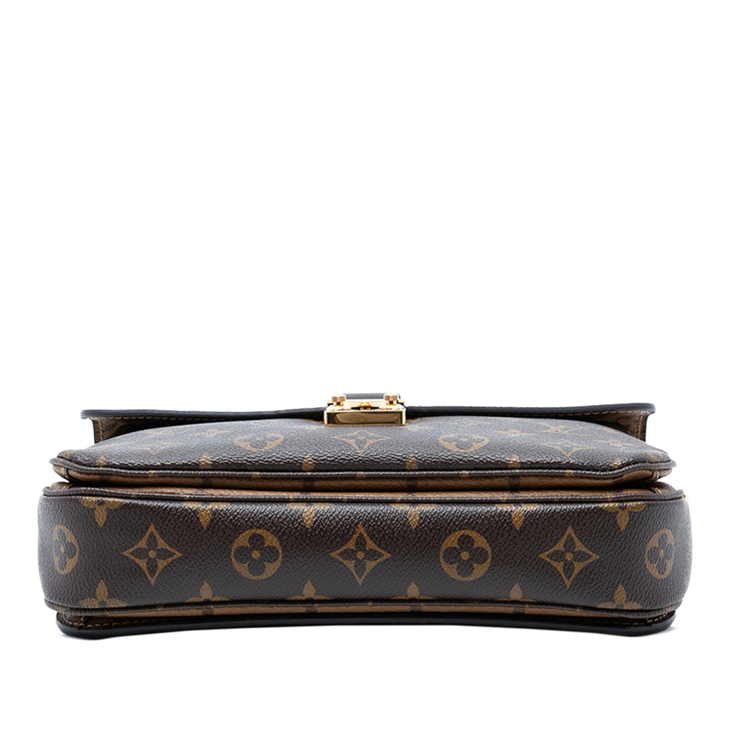 Second hand Louis Vuitton Pochette Métis Canvas Flap Crossbody Monogram Reverse - Tabita Bags