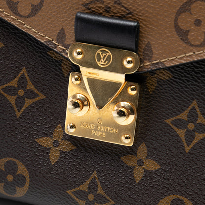 Second hand Louis Vuitton Pochette Métis Canvas Flap Crossbody Monogram Reverse - Tabita Bags
