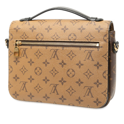 Second hand Louis Vuitton Pochette Métis Canvas Flap Crossbody Monogram Reverse - Tabita Bags