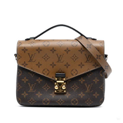 Second hand Louis Vuitton Pochette Métis Canvas Flap Crossbody Monogram Reverse - Tabita Bags