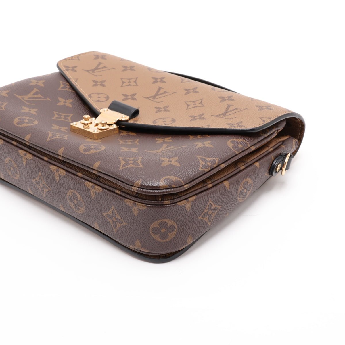 Second hand Louis Vuitton Pochette Metis Canvas Flap Crossbody Monogram Reverse - Tabita Bags