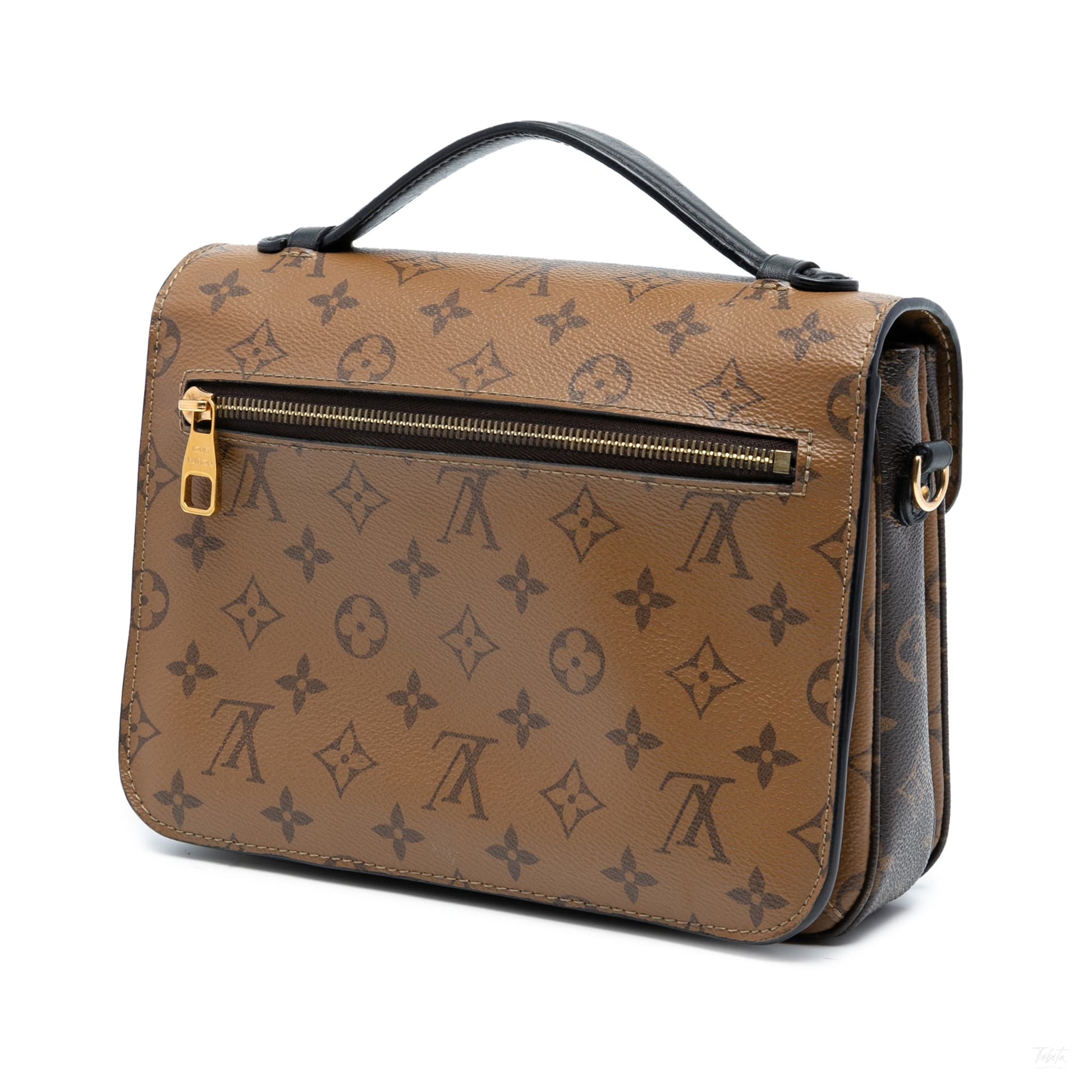 Second hand Louis Vuitton Pochette Métis Canvas Flap Crossbody Monogram Reverse - Tabita Bags