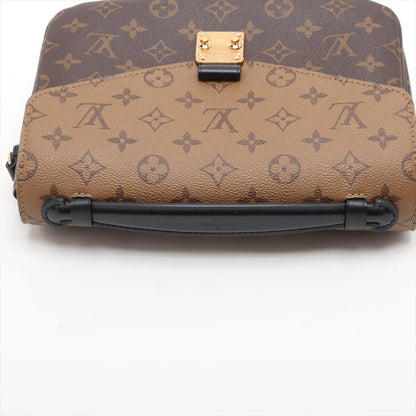 Second hand Louis Vuitton Pochette Metis Canvas Flap Crossbody Monogram Reverse - Tabita Bags