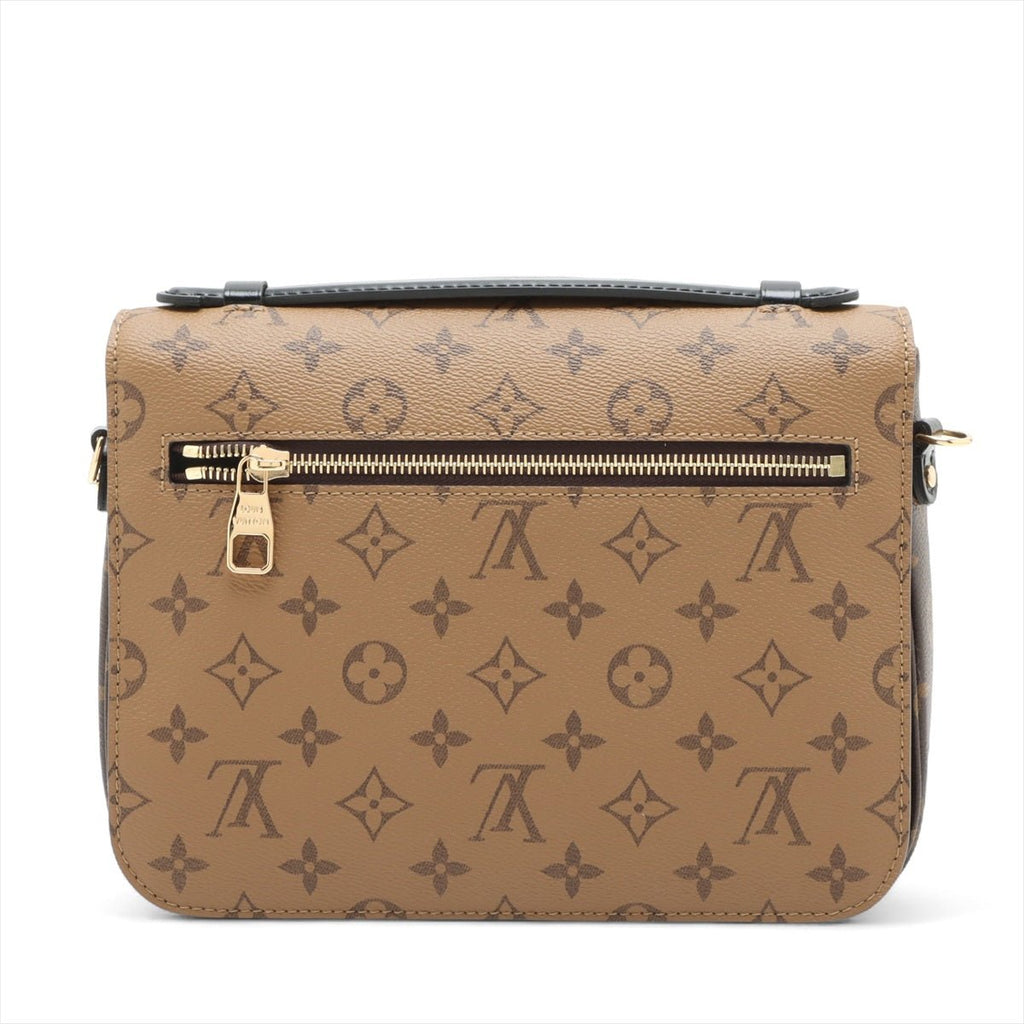 Second hand Louis Vuitton Pochette Metis Canvas Monogram Reverse Flap Crossbody Monogram Reverse - Tabita Bags