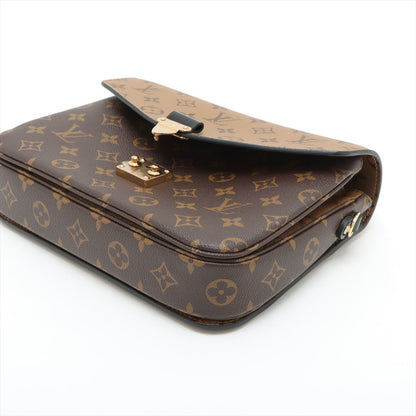 Second hand Louis Vuitton Pochette Metis Canvas Monogram Reverse Flap Crossbody Monogram Reverse - Tabita Bags