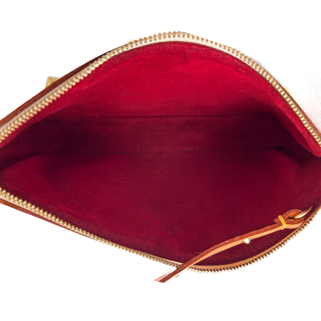 Second hand Louis Vuitton Pochette Murakami Multicolor Canvas Pouch Clutch Monogram - Tabita Bags