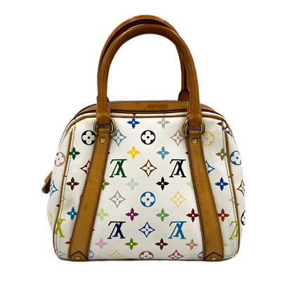 Second hand Louis Vuitton Priscilla Murakami Multicolor Canvas Top-handle Bag Monogram - Tabita Bags