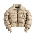 Second hand Louis Vuitton Quilted Jacket Canvas Ready to Wear Beige - Tabita Bags
