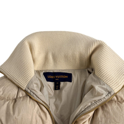Second hand Louis Vuitton Quilted Jacket Canvas Ready to Wear Beige - Tabita Bags