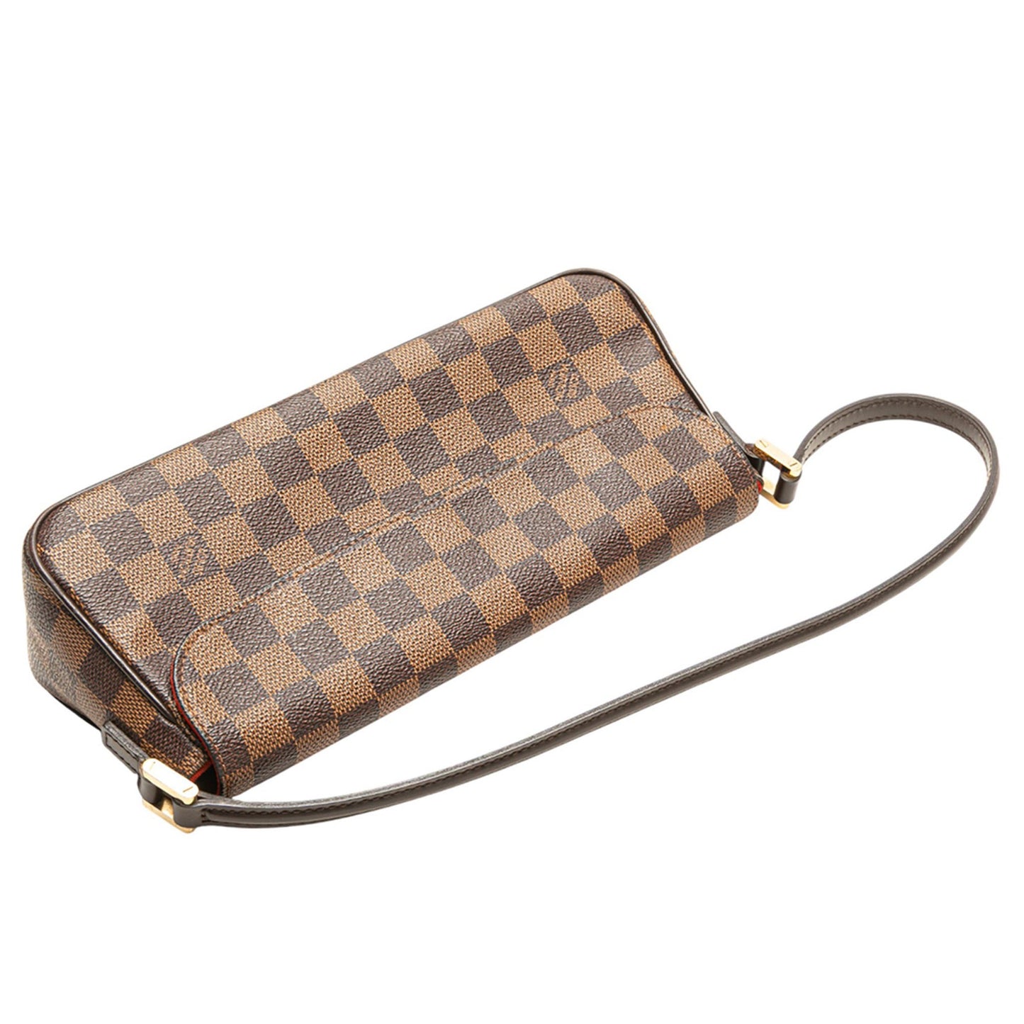 Second hand Louis Vuitton Recoleta Canvas Shoulder Bag Damier Ebene - Tabita Bags