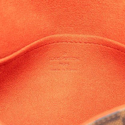 Second hand Louis Vuitton Recoleta Canvas Shoulder Bag Damier Ebene - Tabita Bags