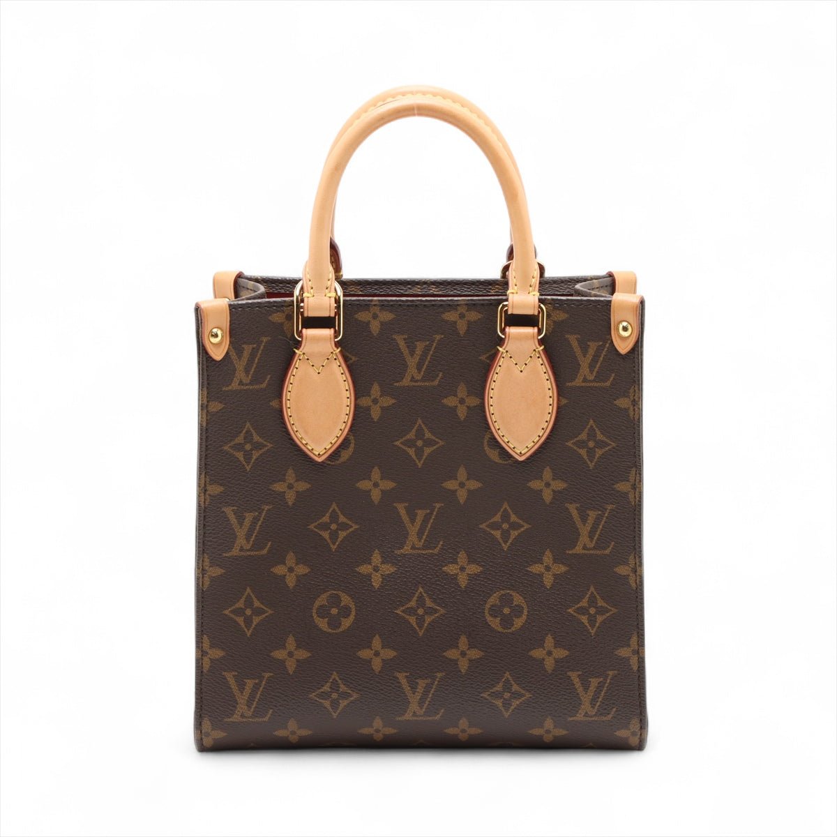 Second hand Louis Vuitton Sac Plat BB Canvas Tote Handbag Monogram - Tabita Bags