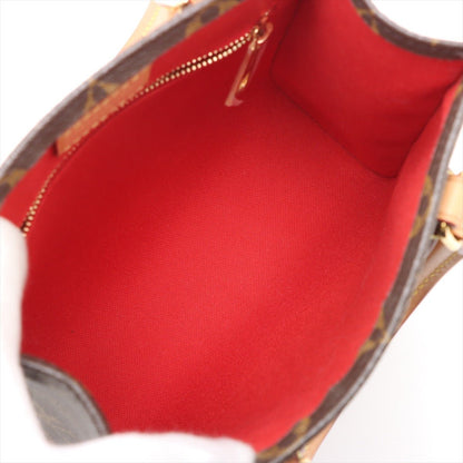 Second hand Louis Vuitton Sac Plat BB Canvas Tote Handbag Monogram - Tabita Bags