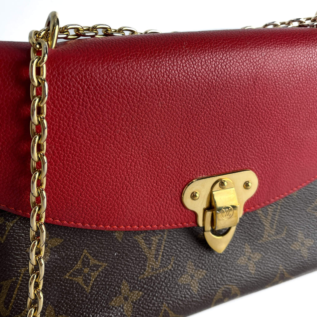 Second hand Louis Vuitton Saint Placide Leather Flap Crossbody Monogram - Tabita Bags