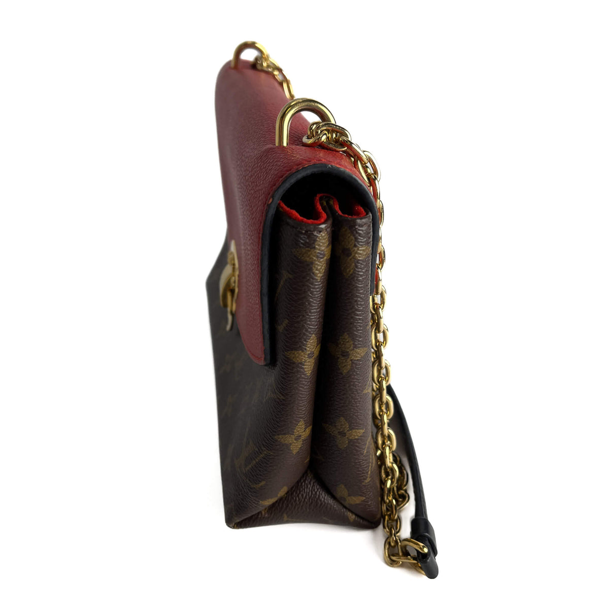 Second hand Louis Vuitton Saint Placide Leather Flap Crossbody Monogram - Tabita Bags